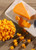Recipe Detail - Overhead view of CheeseCorn with Ingredients