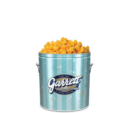 Garrett Popcorn Shops CheeseCorn in Signature Winter Tin